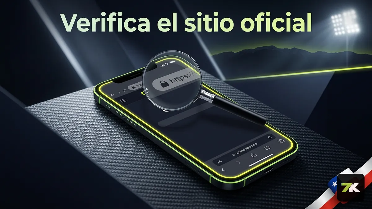 Cómo confirmar el dominio oficial de Bet7k Chile antes de iniciar sesión